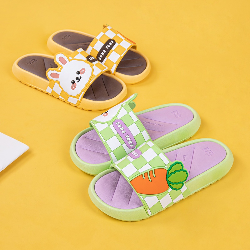Dép Đi Trong Nhà Hình Thỏ Hoạt Hình Đáng Yêu Thời Trang Mùa Hè