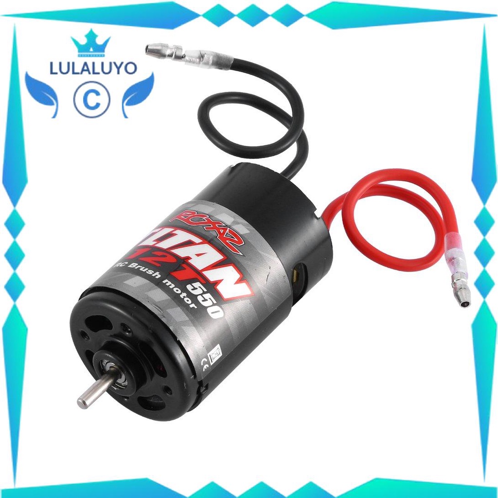 550 Brushed Motor 12T 21T 29T 35T For Axial 1:10 RC Crawler RC Car Parts .lu