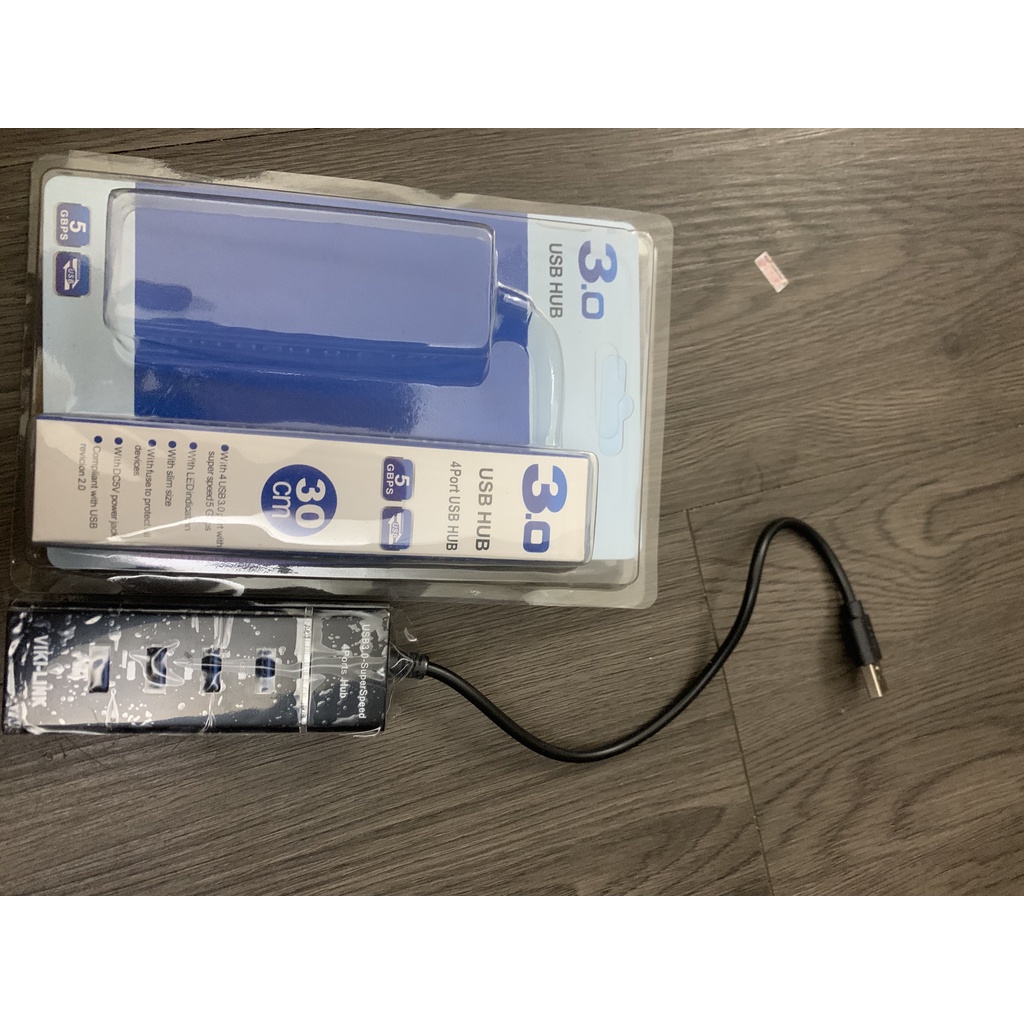 Hub chia USB 4 cổng USB 3.0 tốc độ cao