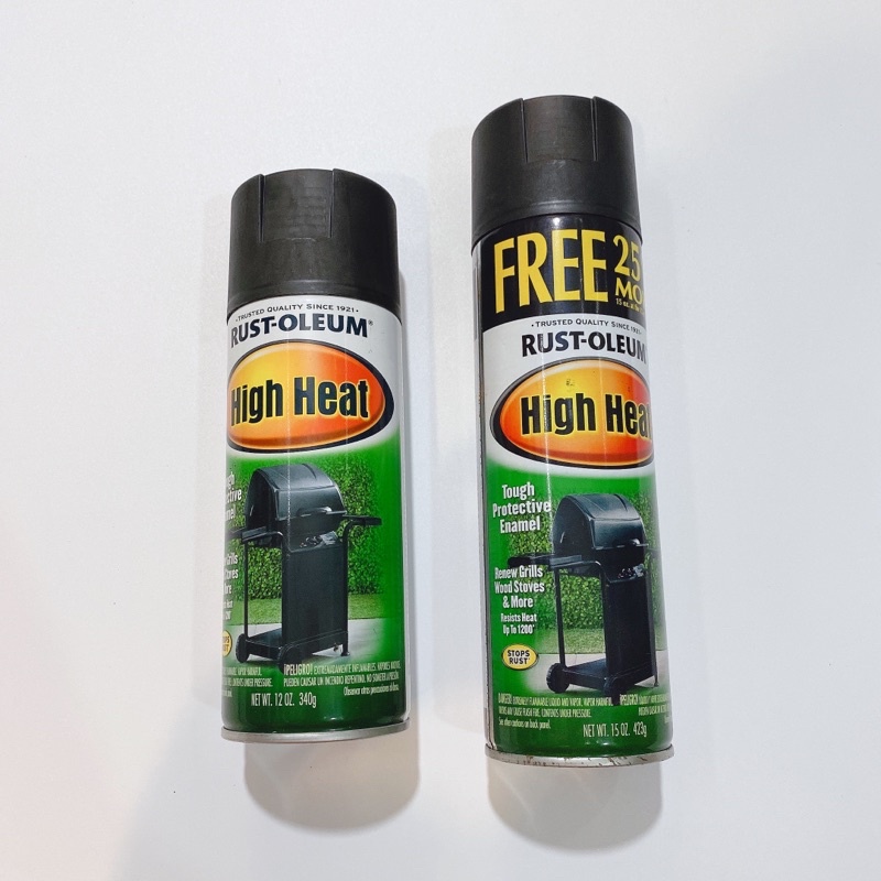 Sơn đen nhám chống cháy High Heat Spray cao cấp số 1 của Mỹ lên đến 648 độ C