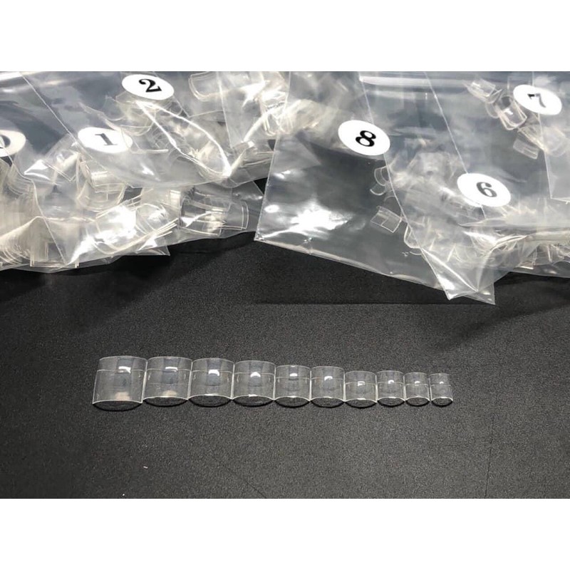 MÓNG NỐI CHÂN 2 MÀU TRONG- ĐỤC DÙNG ĐỂ NÓI MÓNG ĐẮP GEL - ĐẮP BỘT
