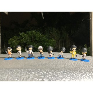 Bộ 8 mô hình chibi Pubg siêu cute  8 cm ( ảnh thật)