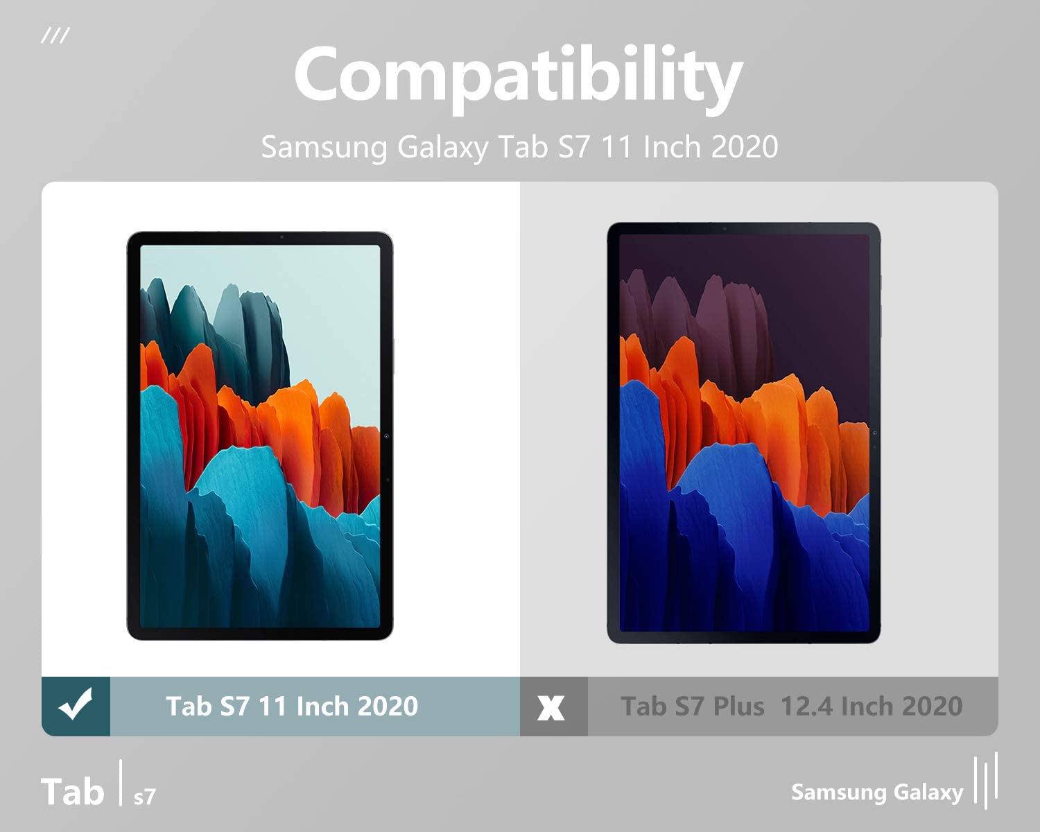 Bao Da Máy Tính Bảng Pu Chất Lượng Cao Cho Samsung Galaxy Tab S7 11inch 2020