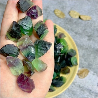 Đá thô Rainbow Fluorite Brazil đẹp, sưu tầm, làm handmade, reiki, thanh tẩy, thiền định