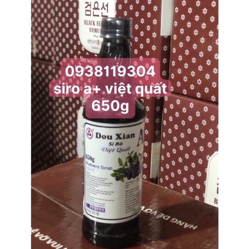 siro a+ việt quất 650ml
