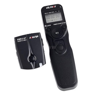 VILTROX JY-710 2.4GHZ FSK Wireless Remote Shutter Controller Set Time Lapse Intervalometer Timer with C3 Cable for Canon 1D Series 5D 5DII 5DIII 7D 10D 20D D30 40D 50D
