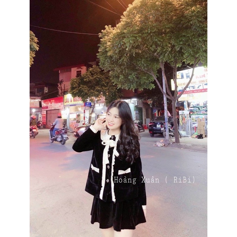 Áo nhung siêu hót