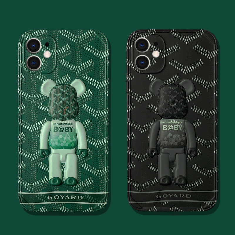 Ốp Điện Thoại Mềm Hình Gấu Kaws 3d Cho Iphone 12 Pro Max / I7 / I8 Plus / X / Xs / Xr / Xs Max / 11 / 11 Pro / 11 Pro Max / Se2