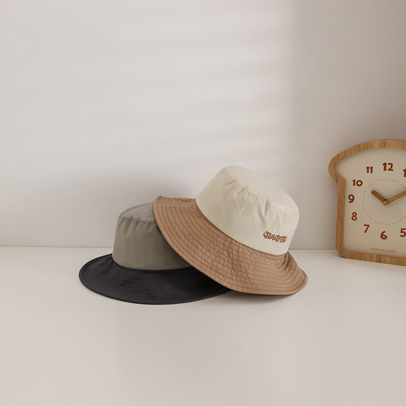 Mũ Bucket Màu Sắc Đa Dạng Phong Cách Nhật Bản Cho Bé