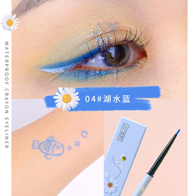 [Hàng mới về] Bút kẻ mắt Wodwod gồm 8 màu sắc tùy chọn chống thấm nước không lem màu | BigBuy360 - bigbuy360.vn