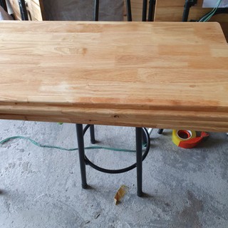 mặt bàn gỗ cao su 60*100