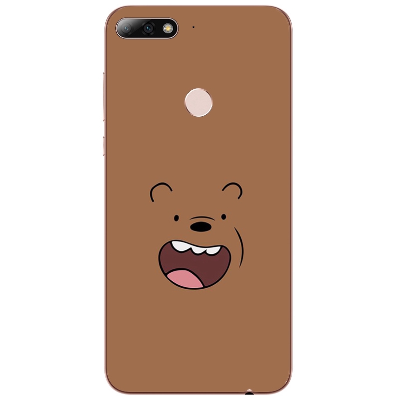 Ốp điện thoại silicon họa tiết We Bare bear hoạt hình cho ZTE Nubia V18 N1 N2 N3 M2 M3 Lite Play Axon 10 Pro