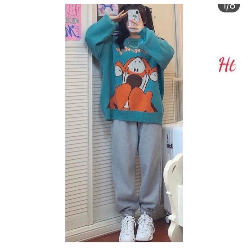 Bộ nỉ ngoại sư tử cam H2B