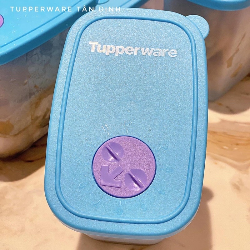 Hộp trữ đông mini 290ml Tupperware có nút thời gian