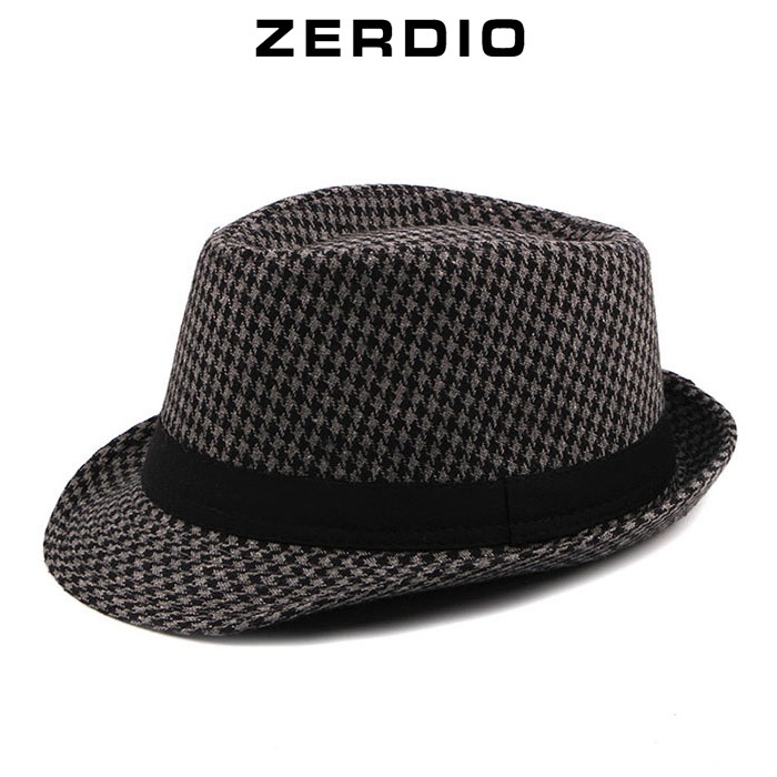Mũ phớt, nón cao bồi Fedora MP05 họa tiết cho cả nam và nữ