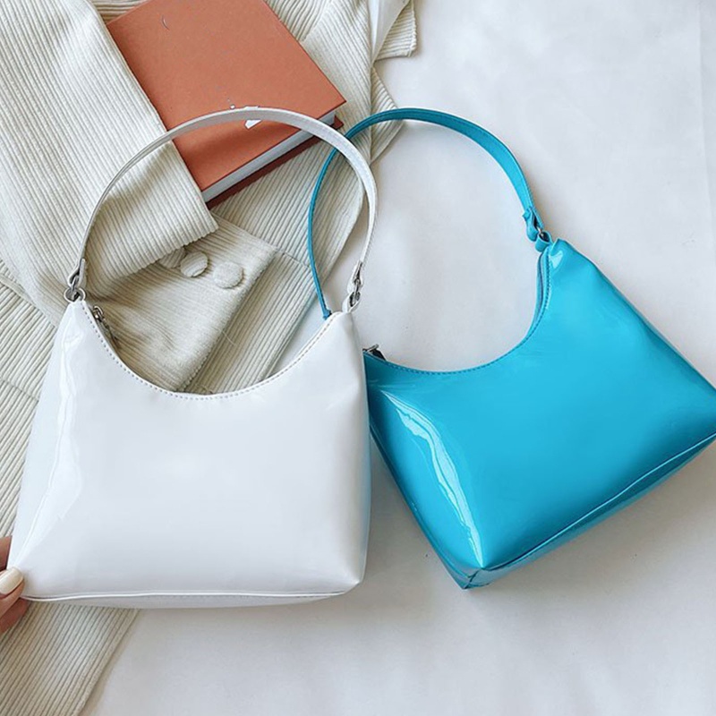 Túi Xách Mini Bằng Da PU Màu Trơn Phong Cách Boho Thời Trang Cho Nữ