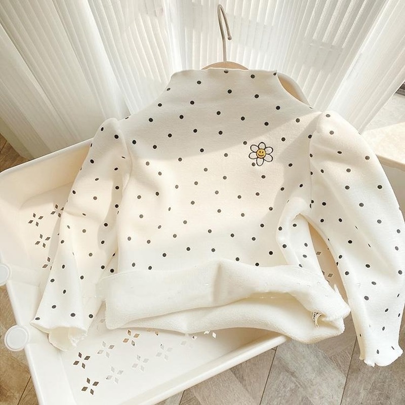 Áo Len Cổ Lọ Ấm Áp Thoải Mái Cho Bé Gái Mùa Thu