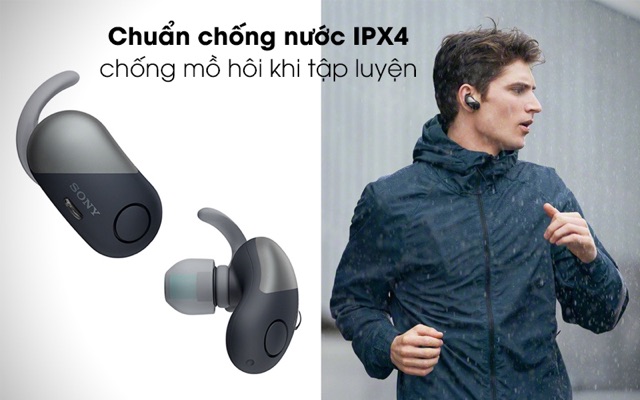 Tai nghe Bluetooth thể thao SONY WF SP700N ( WF-SP700N ) chống ồn