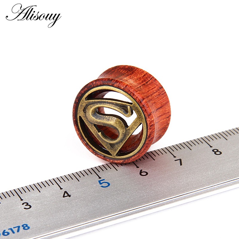 Alisouy Set 2 Khuyên Nong Tai Bằng Gỗ Thời Trang Cá Tính