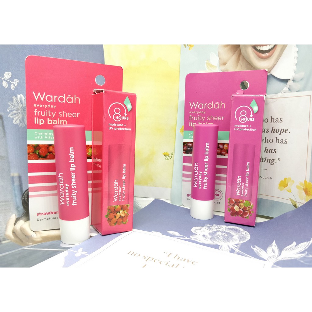 (hàng Mới Về) Son Dưỡng Môi Wardah Everyday Hương Trái Cây | BigBuy360 - bigbuy360.vn