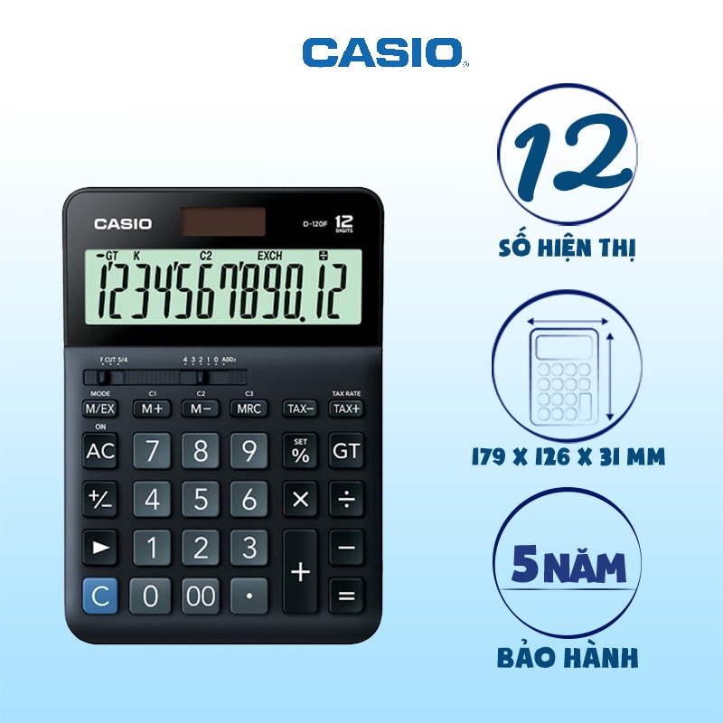 Máy Tính Casio D-120F