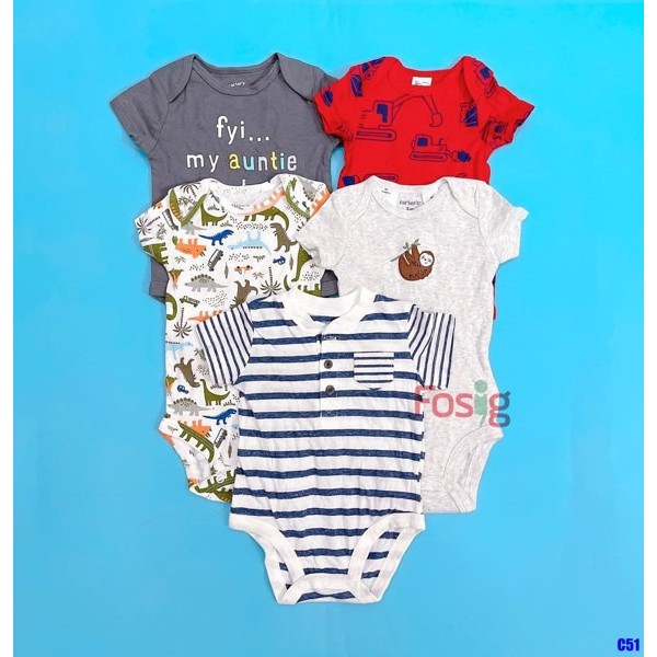 [ 4-13kg ] Bodysuit ngẫu nhiên cho bé tay dài/tay ngắn (chọn size và giới tính) Dòng  lẻ mẫu  ngẫu nhiên.