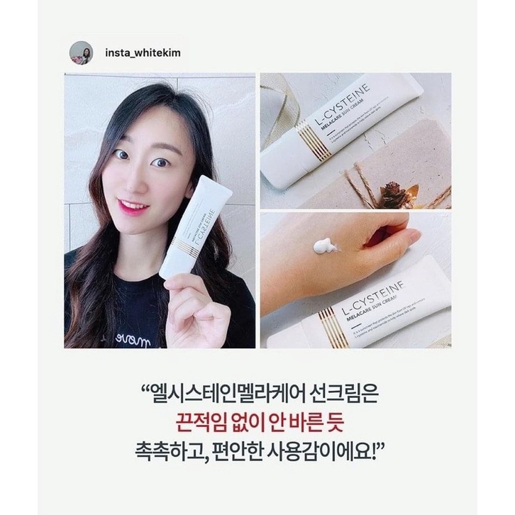 Kem chống nắng L-cysteine 50ml