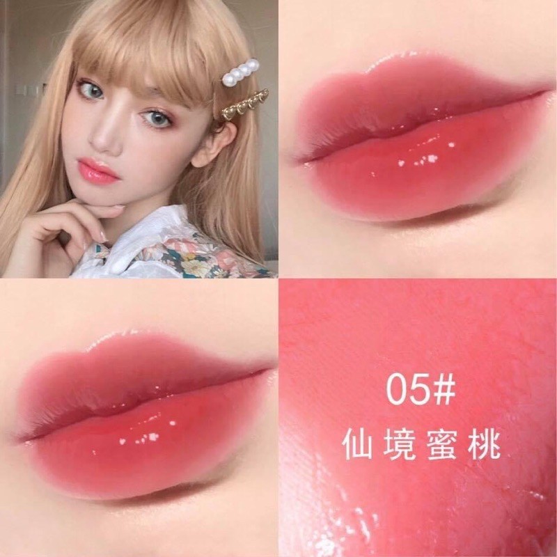 Set son bóng Lip Gloss siêu xinh ,natural Fruits