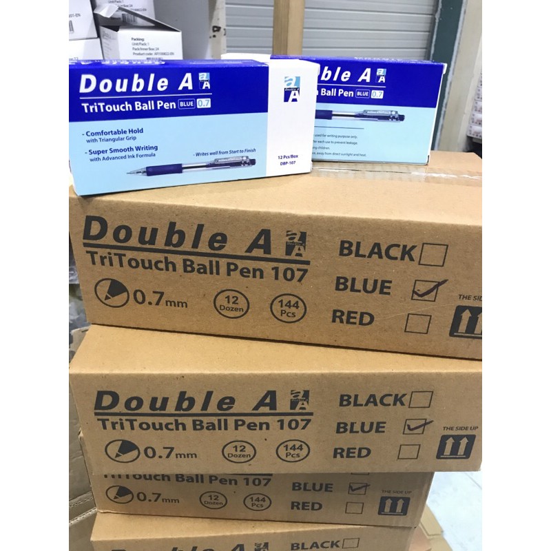 Thùng bút bi double a 12 hộp (144 cây)