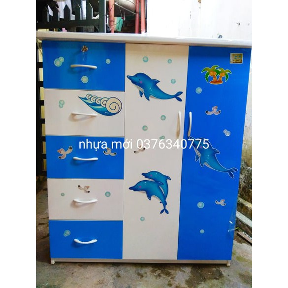 tủ nhưa cho bé free  ship hà nội cao 125x105 | BigBuy360 - bigbuy360.vn
