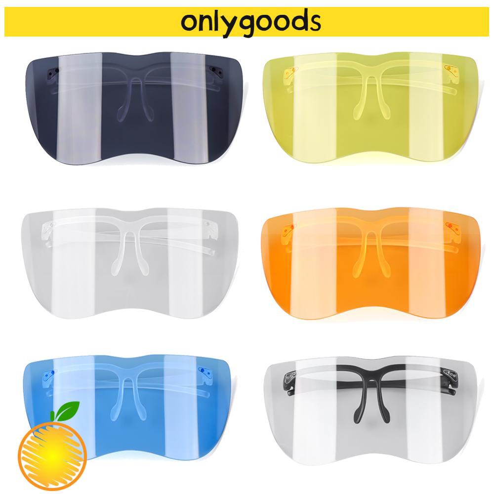 Kính Bảo Hộ Trong Suốt Chống Sương Mù Cỡ Lớn Nhiều Màu Có Thể Tái Sử Dụng Cho Nam Và Nữ