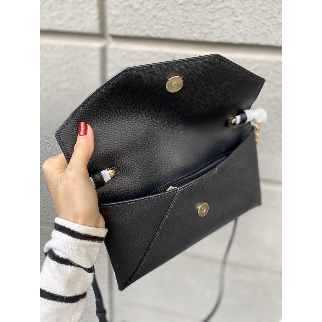 Túi xách nữ chính hãng Michael Kors mỏng gọn đẹp đeo chéo làm Clutch Mk đảm bảo đẹp hông chê đâu được