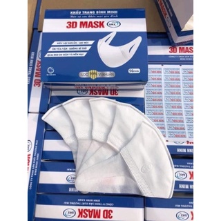 COMBO 3 HỘP KHẨU TRANG 3D BÌNH MINH ( HỘP 50 CHIẾC)