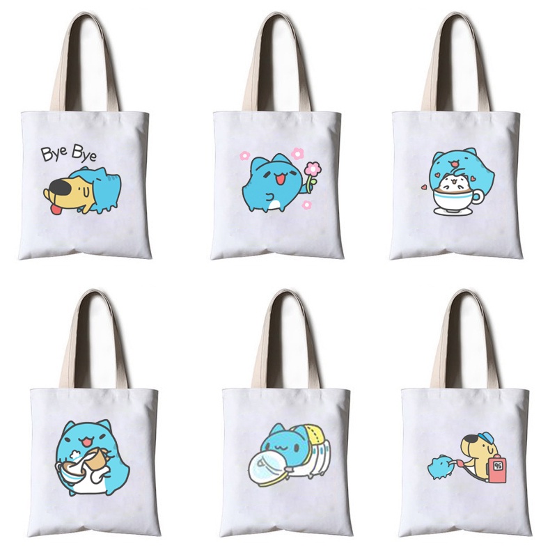 Túi tote mèo capoo túi tote thần tượng TT46