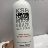 KERATIN KASIBAO KSB BRAZIL ACAI BERRY THỦY PHÂN PHỤC HỒI TÓC HƯ TỔN NẶNG 1000Ml