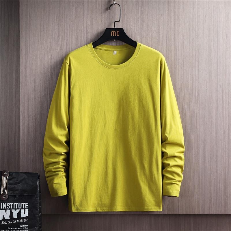 Áo nam Tay Dài Cổ Tròn Màu Sắc Thời Trang