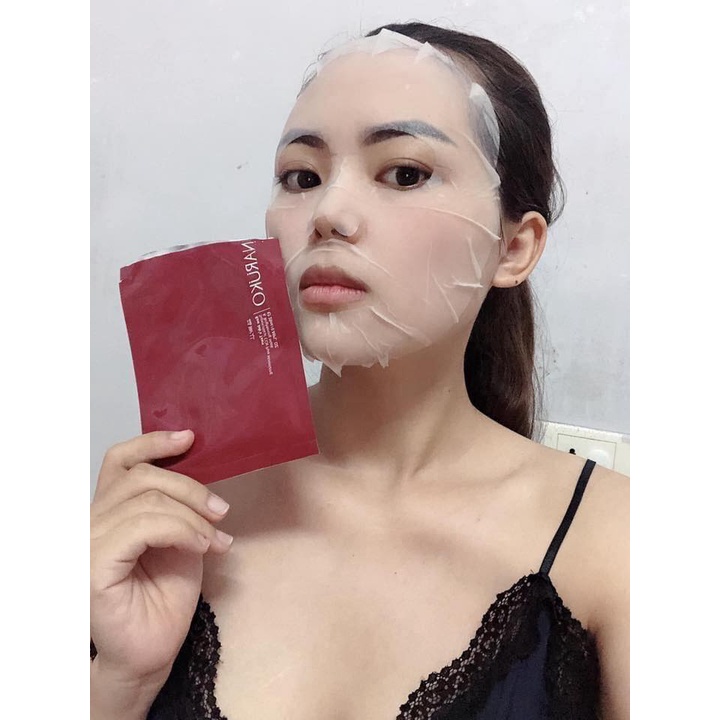 [Bản Đài] Miếng mặt nạ Naruko se khít lỗ chân lông Ý Dĩ Nhân Đỏ ( 1 Miếng )
