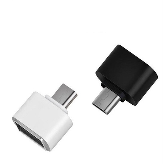 Đầu chuyển OTG từ USB sang đầu Micro usb (màu trắng)