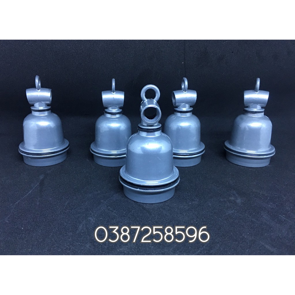 Đuôi Đèn Sứ Chống Cháy, đui đèn E27 bộ 5 chiếc