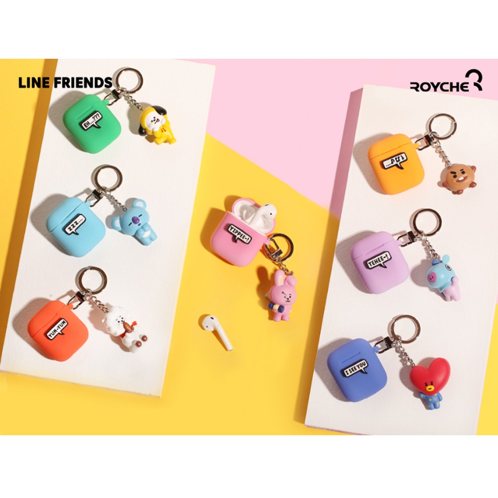 Chính hãng AIRPOD CASE BT21 kèm figure