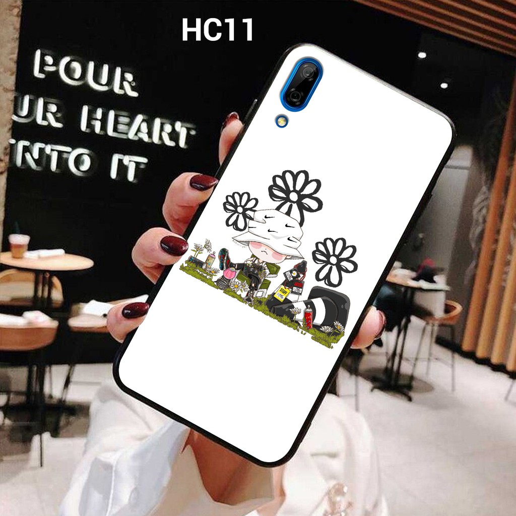 Ốp lưng Huawei Y7 Pro 2019 in hình hoa cúc