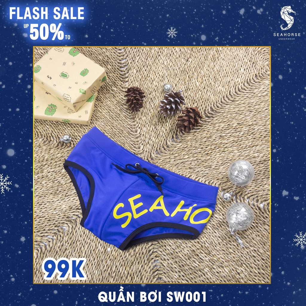 Quần bơi SP086-SW001 Hoạ Tiết Seahorse | BigBuy360 - bigbuy360.vn