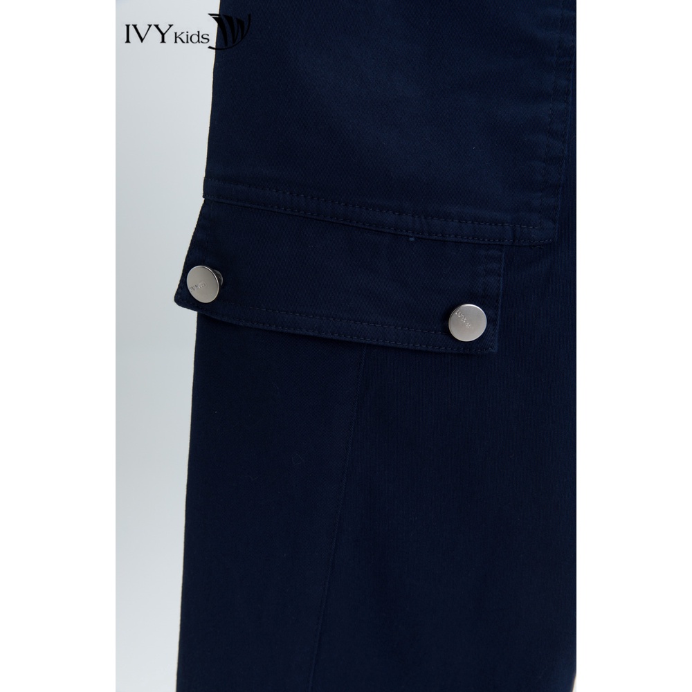 Quần dài khaki bé trai IVY moda MS 22K1374