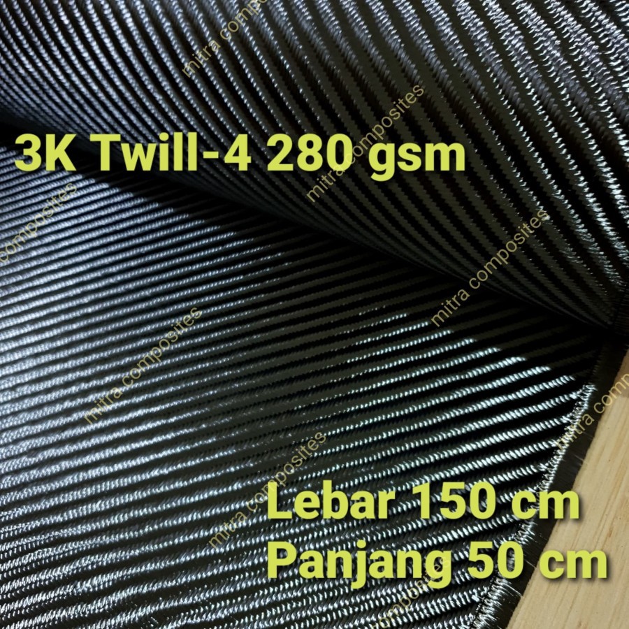 Vải Sợi Carbon 3k 4x4 Pagani 280 Grams Chất Lượng Cao