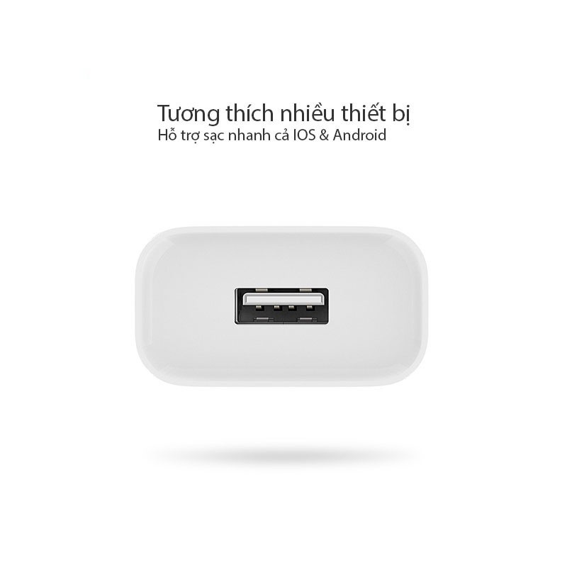 Củ sạc nhanh 18W Quick Charge 3.0/2.0 ZMI model HA612
