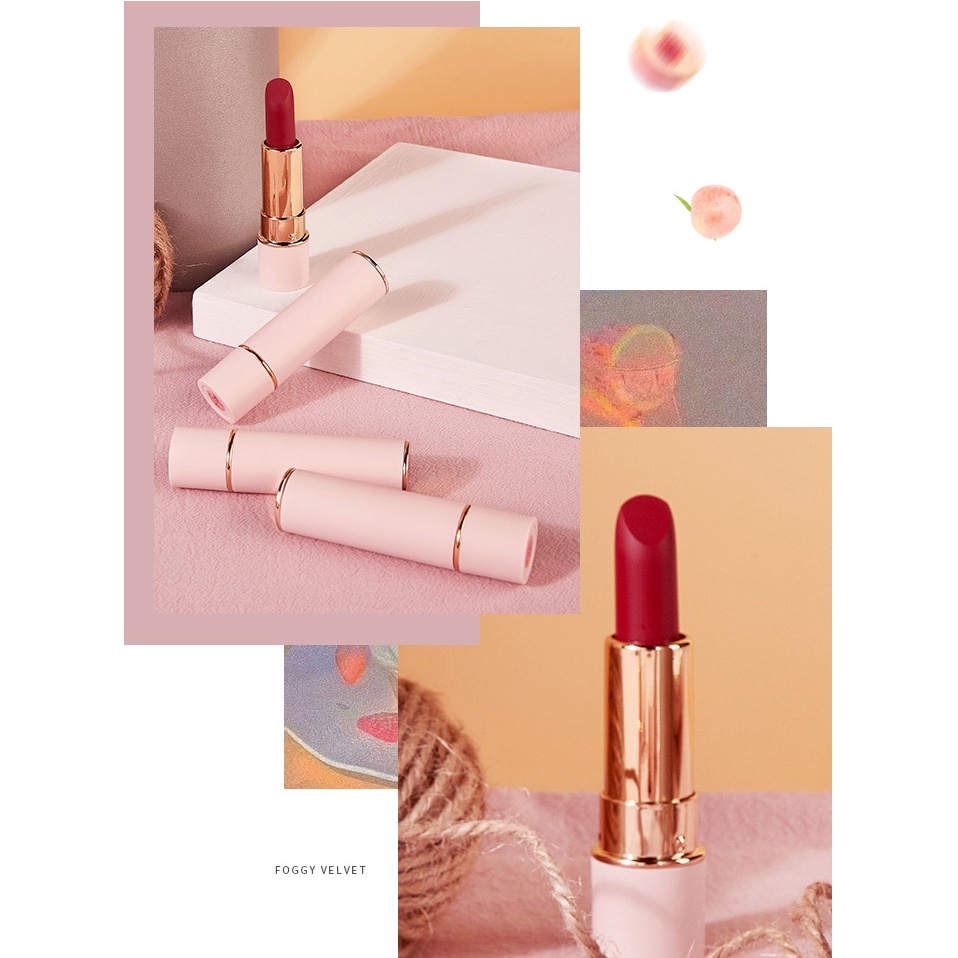 [Hàng mới về] Son môi lì chống nước không phai màu tông màu sành điệu