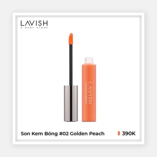 Son kem bóng #02 golden peach lavish