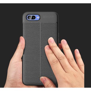 Ốp lưng Realme C1 silicon giả da Auto Focus