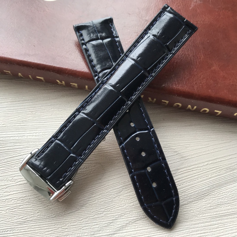 Phù Hợp Dây Đeo Đồng Hồ Bằng Da Bò Cao Cấp Cho Omega Cow 300