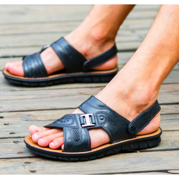 GIày sandals nam thời trang bền nam tính phù hợp đi mưa